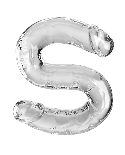 King Cock Clear 18&quot; Double Dildo - Clear
