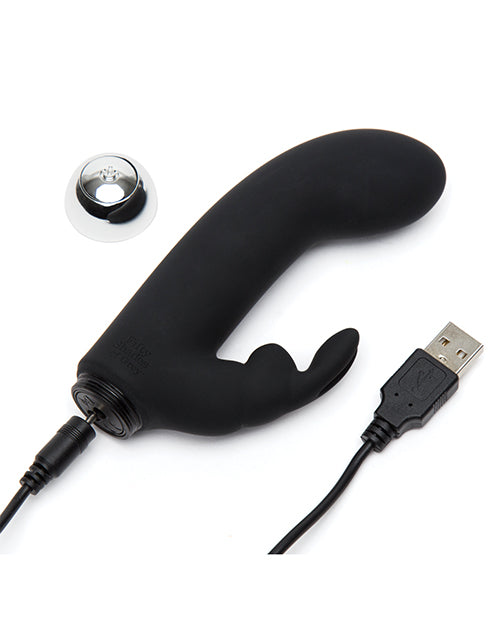 Fifty Shades of Grey Greedy Girl Rechargeable Mini Rabbit Vibrator