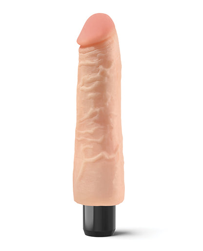 Real Feel No. 5 Long 7.5&quot; Vibe Waterproof - Mutli-speed Flesh