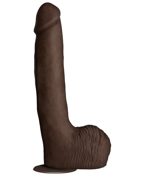 Rob Piper Cock w/Balls &amp; Suction Cup - Chocolate