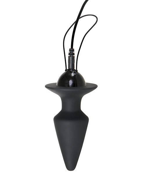 Evolved Plug &amp; Play Remote Anal Plug - Black