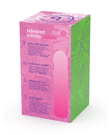Bdesired Infinite Deluxe LE Flamingo Vibrator - Pink