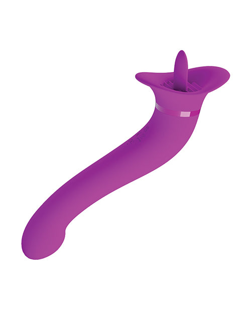 Pretty Love Faust Licking Trumpet &amp; Vibe - Fuchsia