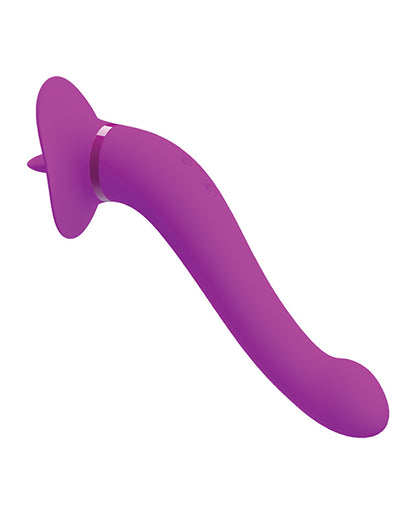 Pretty Love Faust Licking Trumpet &amp; Vibe - Fuchsia