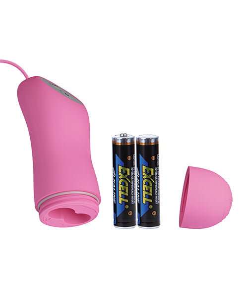 Pretty Love Electric Shock Vibro Nipple Clamps &amp; Bullet - Pink