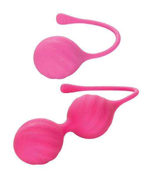 Kegel Training 2 pc Set - Pink