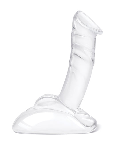 Glas 7.5&quot; Rideable Standing Cock w/Stability Base
